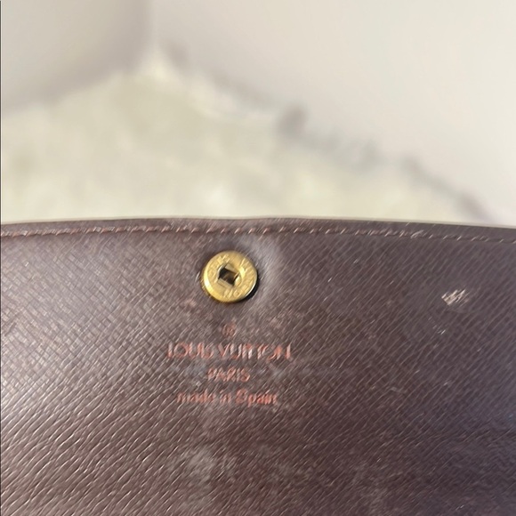 Louis Vuitton Damier Ebene canvas International Wallet. P43 - Picture 8 of 16